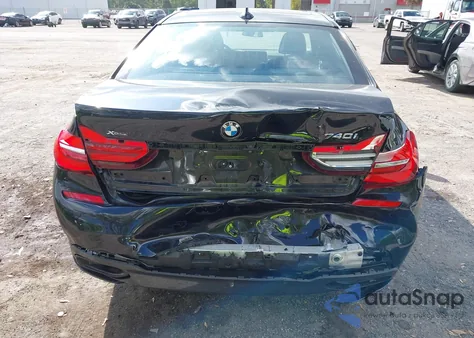 2019 BMW 740I xDrive z USA, uszkodzony, nr VIN WBA7E4C52KGV70006